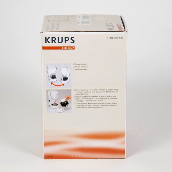 Krups Cafe Express 4 Cup Coffee Maker Bonus:  Includes Permanent Filter - Picture 2 of 4